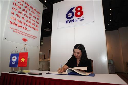 Đoàn Đại biểu Quốc hội các tỉnh Khu vực Tây Nam Bộ tham quan Nhà truyền thống ngành Điện lực Việt Nam